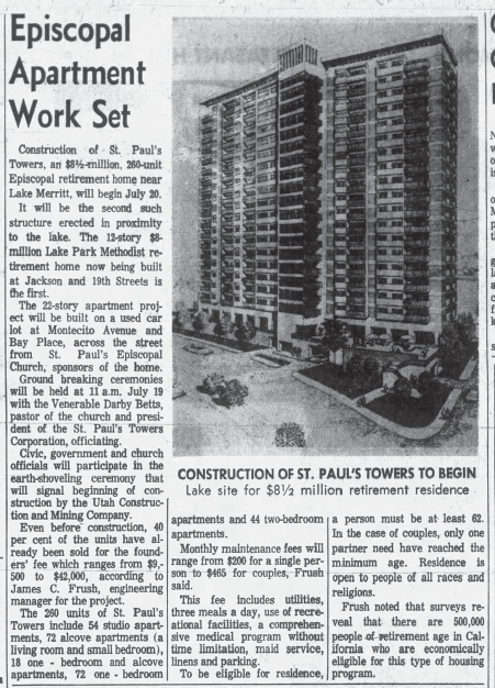 1964_07___St_Paul_s_Towers_second_such_on_Lake_Merritt